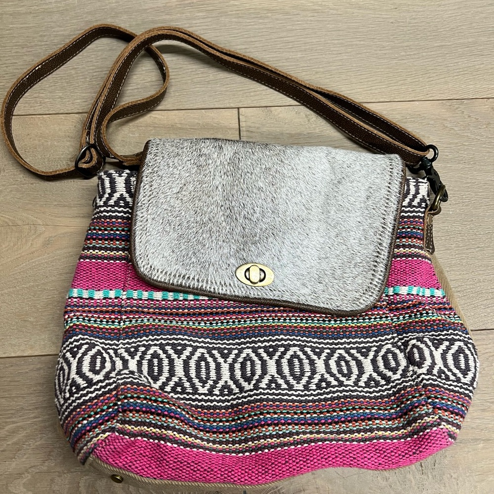 Myra Multicolor Patterned Women's Bag